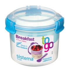Sistema To Go Breakfast 530ml Blauw