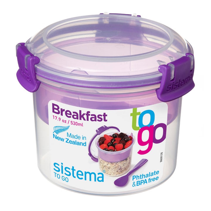 Sistema To Go Breakfast 530ml Paars