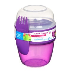 Sistema To Go Snack Capsule 515ml Paars