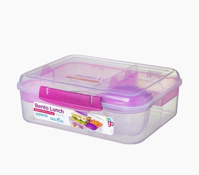 Sistema TO GO Bento Lunch 1.650 ml Roze