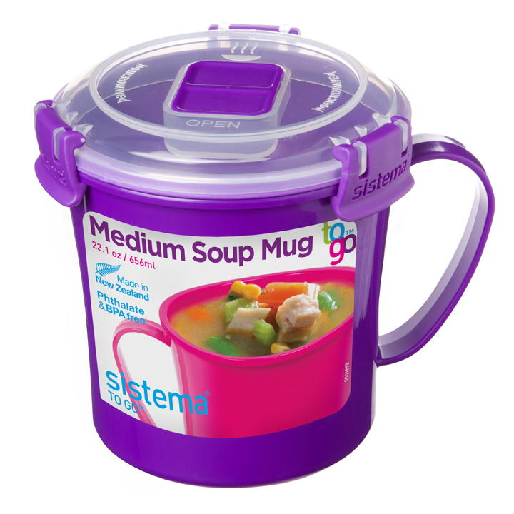 Sistema Microwave - Soepmok M - 656 ml Paars