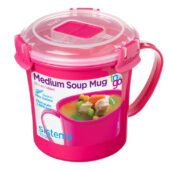 Sistema Soepmok 656 ml Roze