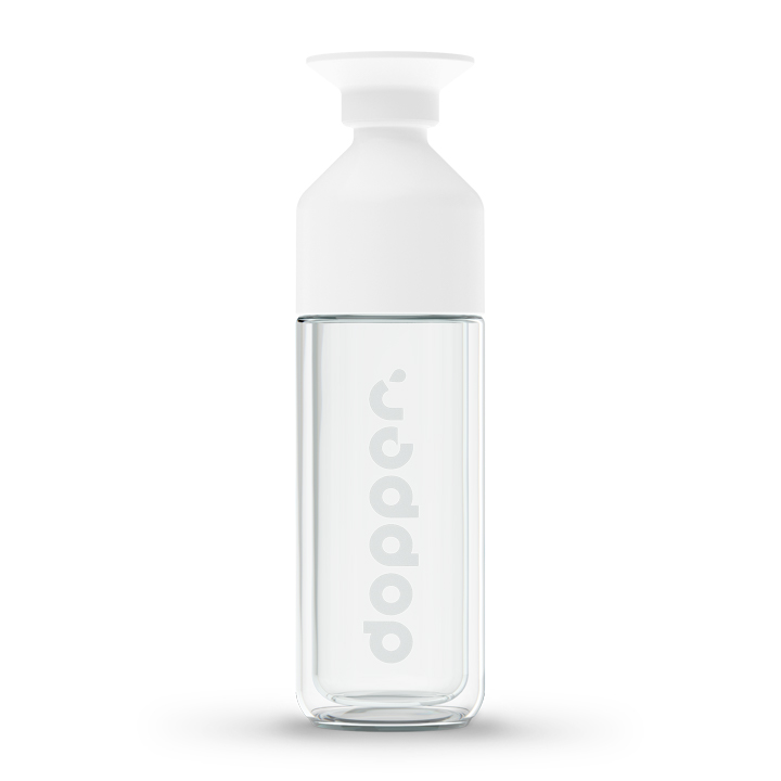 Dopper Glass Insulated - Waterfles - 450 ml