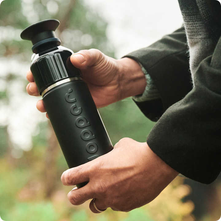 Dopper Insulated Blazing Black • Isoleerfles • 580ml - Gestrikt