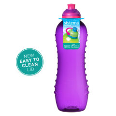 Sistema Squeeze flesje 620ml Paars