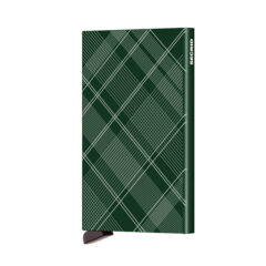 Secrid Cardprotector Laser Tartan Green