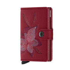 Secrid Miniwallet Stitch Magnolia Rosso