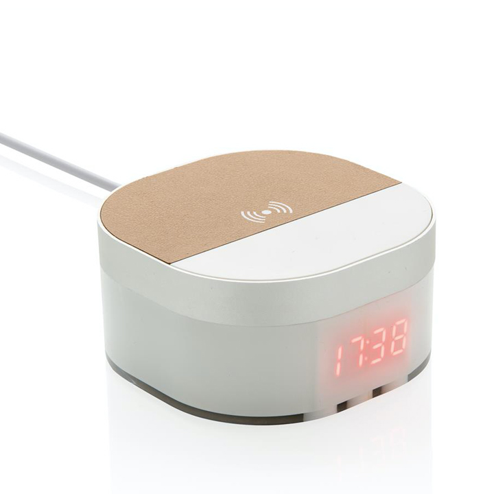 XD Aria - Draadloze Lader en Klok - 5W Wit