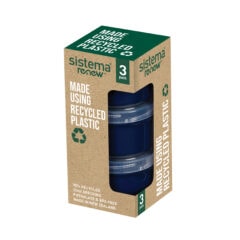 Sistema Renew Dressing 3-Pack 35ml Donkerblauw