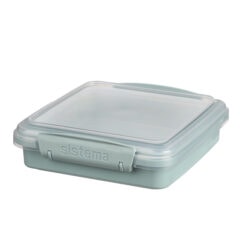 Sistema Renew Sandwich Box 450ml Grijsgroen