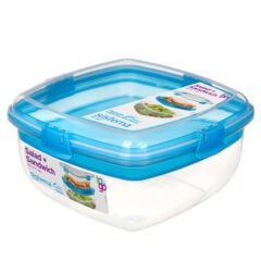 Sistema To Go Salad + Sandwich 1630ml Blauw