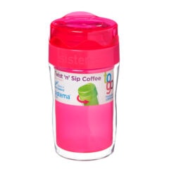 Sistema To Go Twist 'n Sip Coffee isoleerbeker 315ml Roze