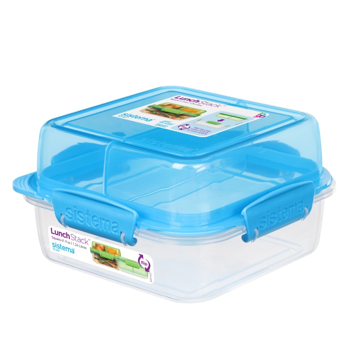 Sistema To Go Lunch Stack 1.240ml Blauw
