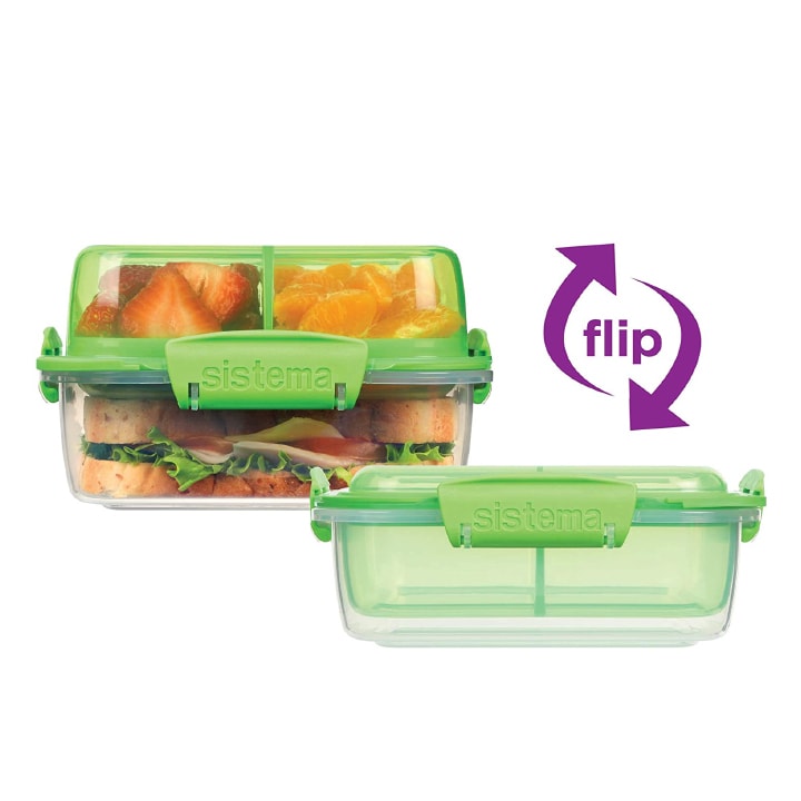 Sistema to go Stackable Round Lunch Box, 32.6 oz - Gerbes Super Markets