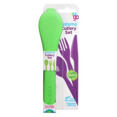 Sistema To Go Cutlery Set 3-delig Bestek Groen