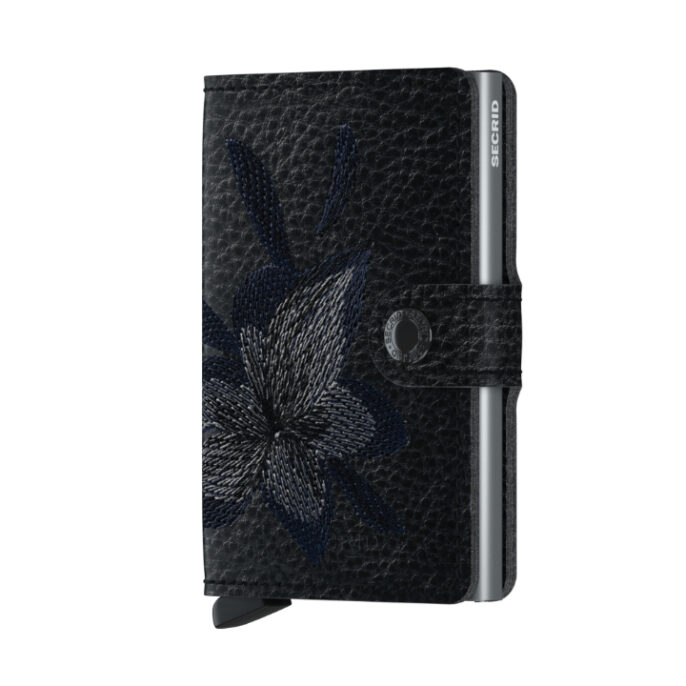 Secrid Miniwallet Stitch Magnolia Black