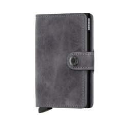 Secrid Miniwallet Vintage Grey Black