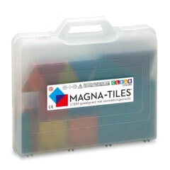 Magna-Tiles Clear Colors 100 in bewaarkoffer