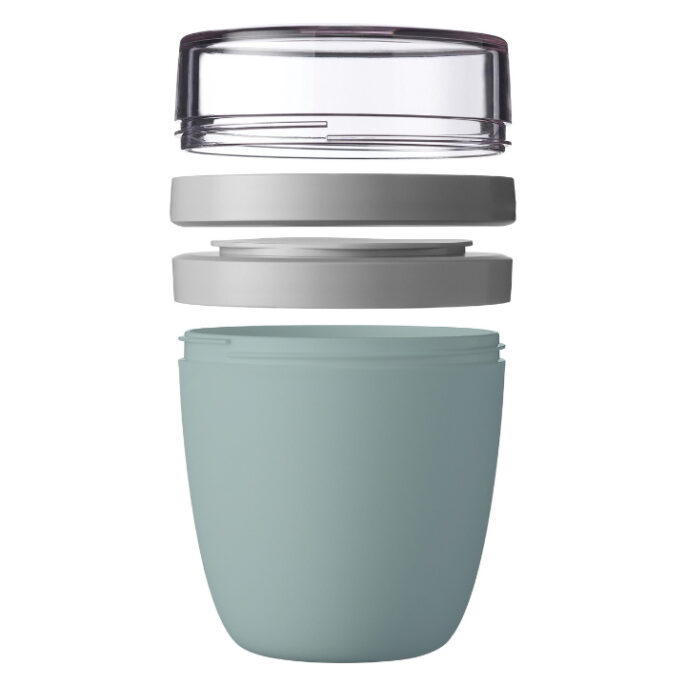 Mepal Ellipse Lunchpot 700ml Nordic Green Open