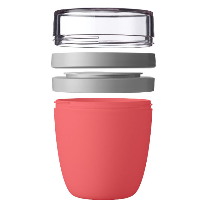 Mepal Ellipse Lunchpot 700ml Nordic Red Open