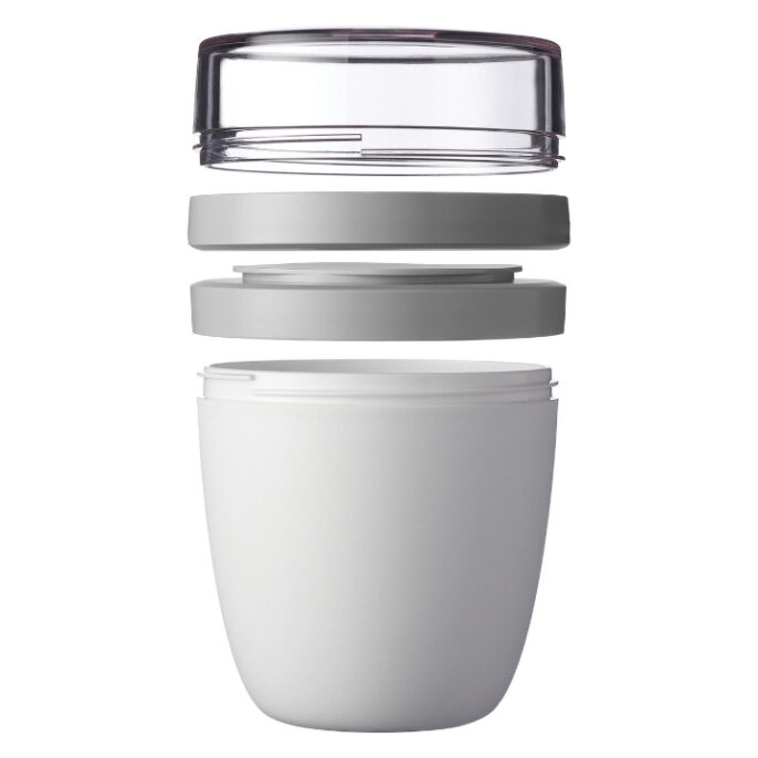 Mepal Ellipse Lunchpot 700ml Wit Open