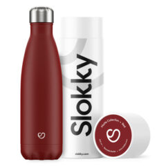 Slokky Matte Red Isoleerflesje 500ml