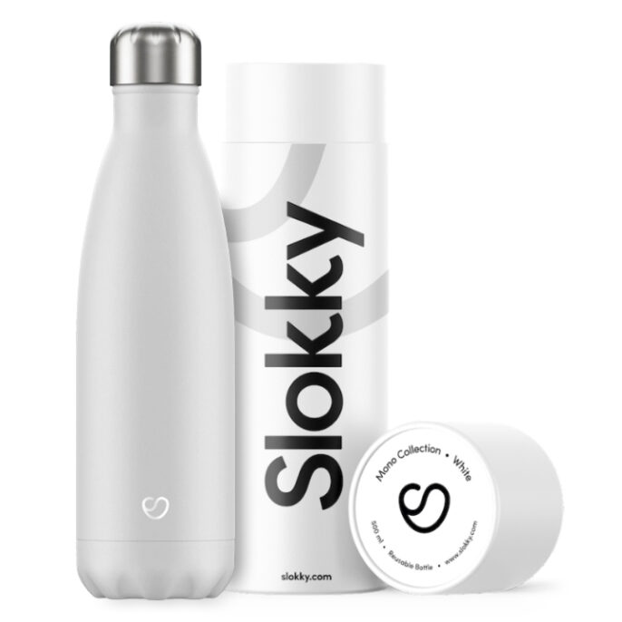 Slokky Mono White Isoleerflesje 500ml