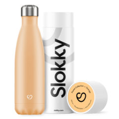 Slokky Pastel Orange Isoleerflesje 500ml