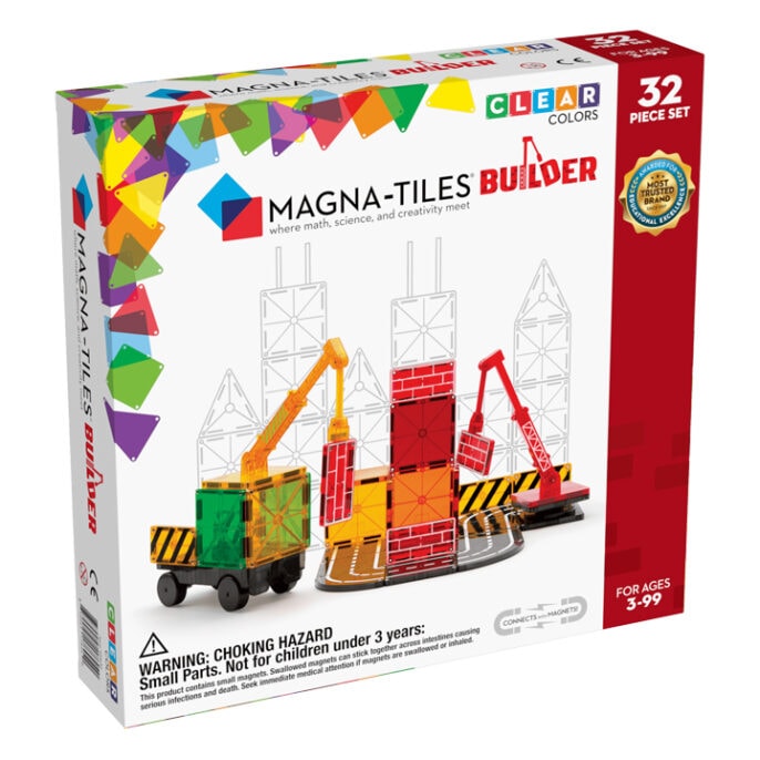 Magna-Tiles Clear Colors Builder