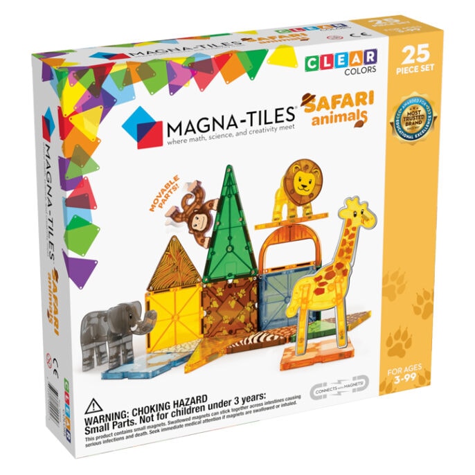 Magna-Tiles Clear Colors Safari