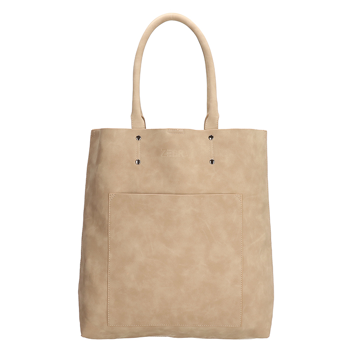 Zebra Trends - Natural Bag Shopper - Zand