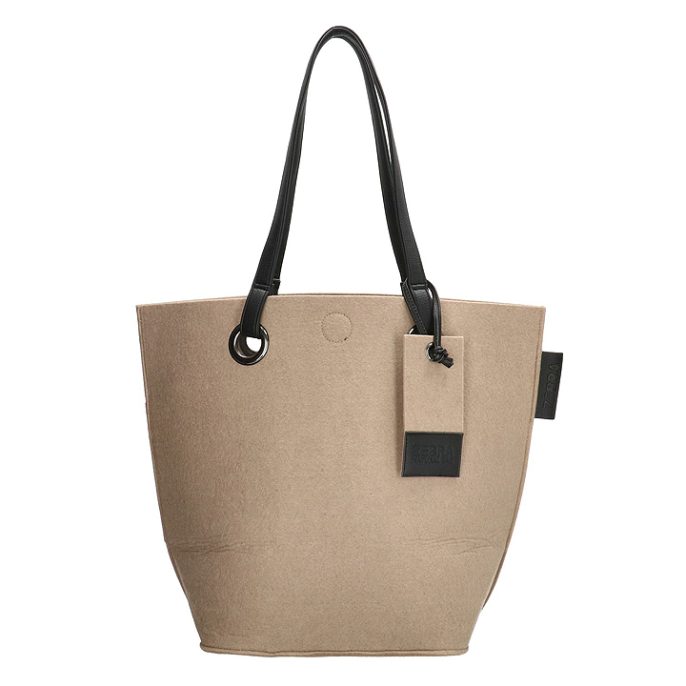 Zebra Shopper Vilt Taupe