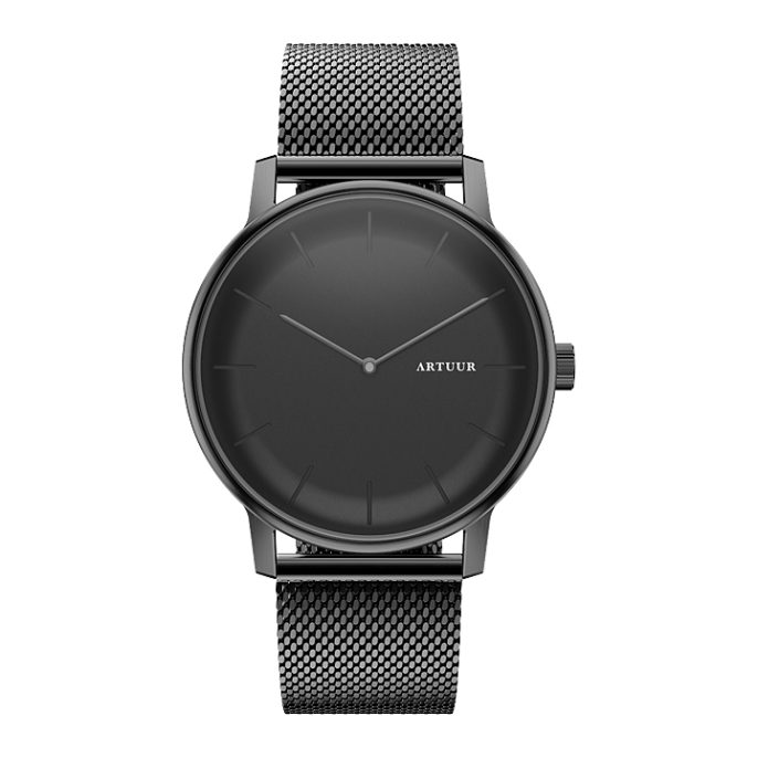 ARTUUR Horloge Onyx Mesh