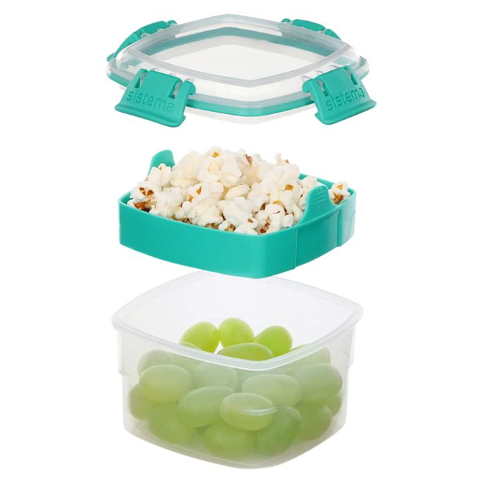 Sistema To Go Snacks 400ml Minty Teal