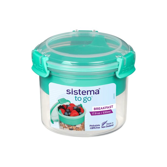 Sistema TO GO Breakfast 530ml Minty Teal