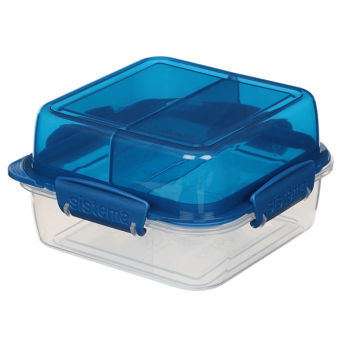 Sistema To Go Lunch Stack 1240ml Donkerblauw