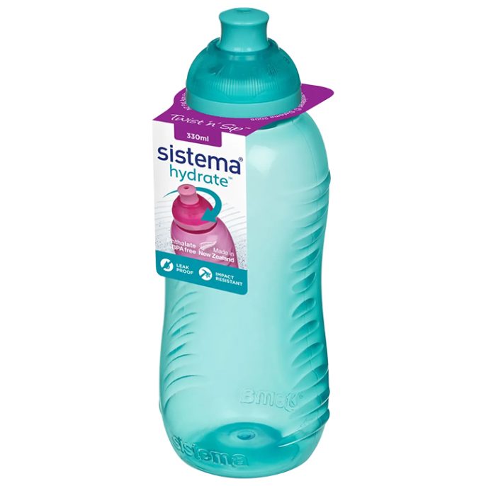 Sistema Hydrate Twist 'N' Sip 330ml Teal