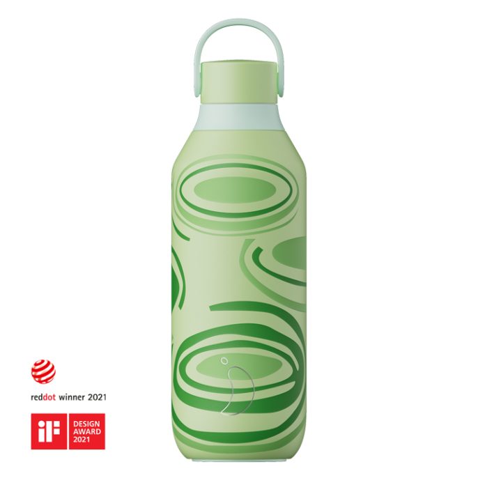 Chillys Bottles Series 2 500ml Hockney Green