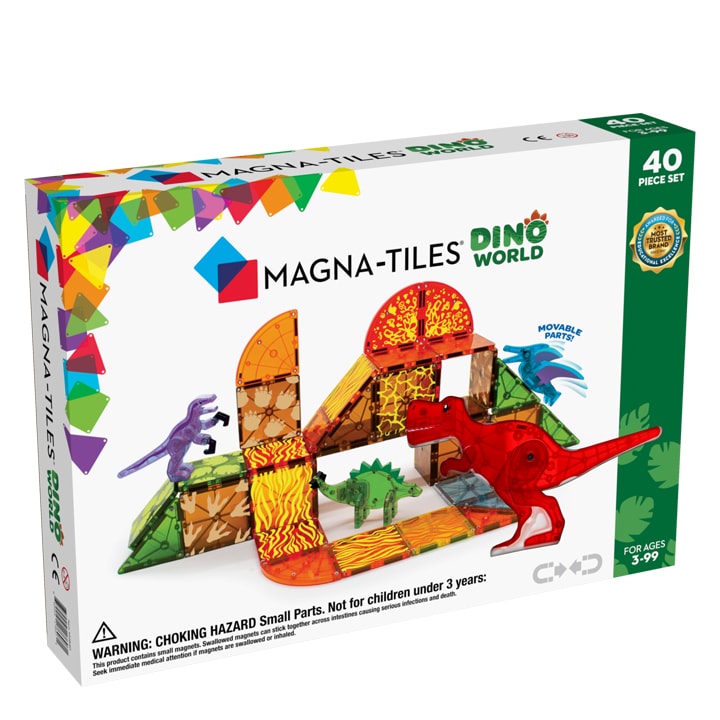 Magna-Tiles - Dino World - Magnetisch Speelgoed