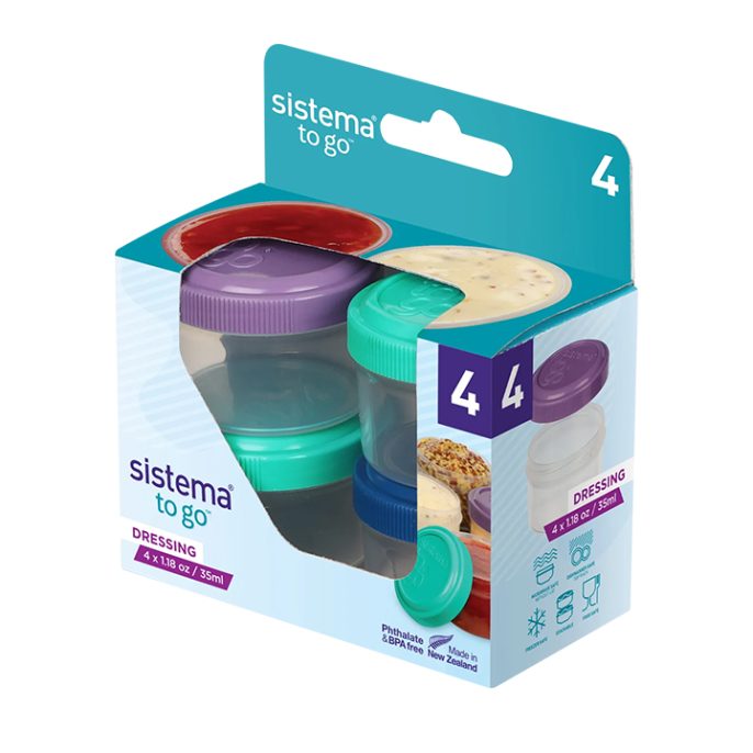 Sistema To Go Dressing Set van 4