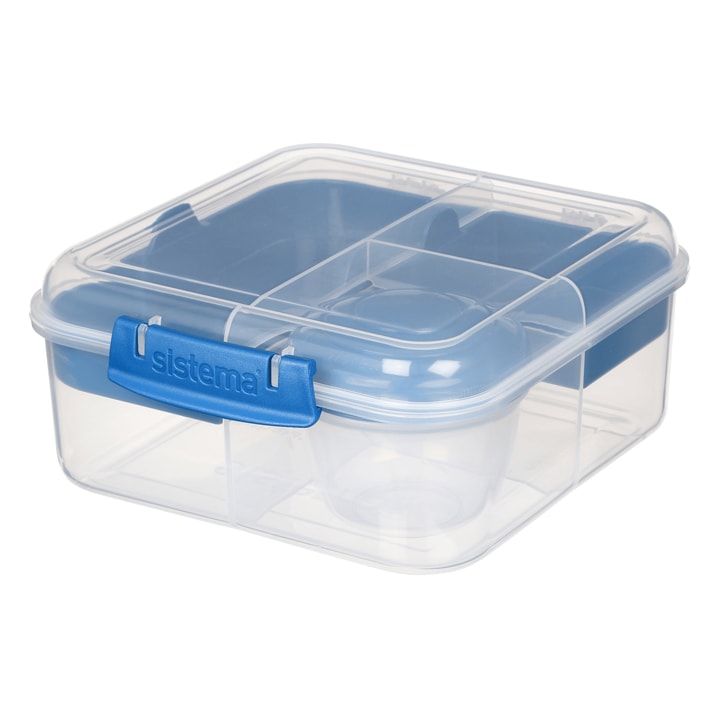 Sistema To Go Bento Cube Donkerblauw