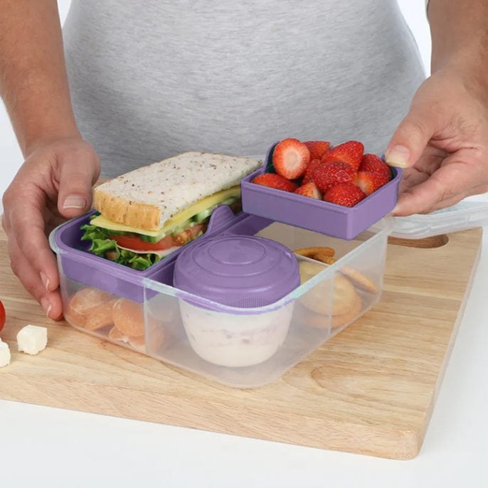 Sistema To Go Bento Cube Lila