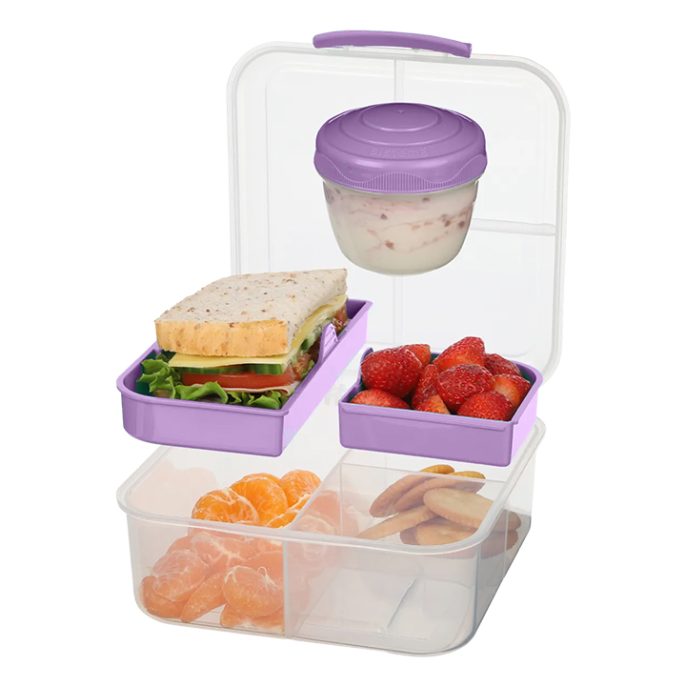 Sistema To Go Bento Cube Lila