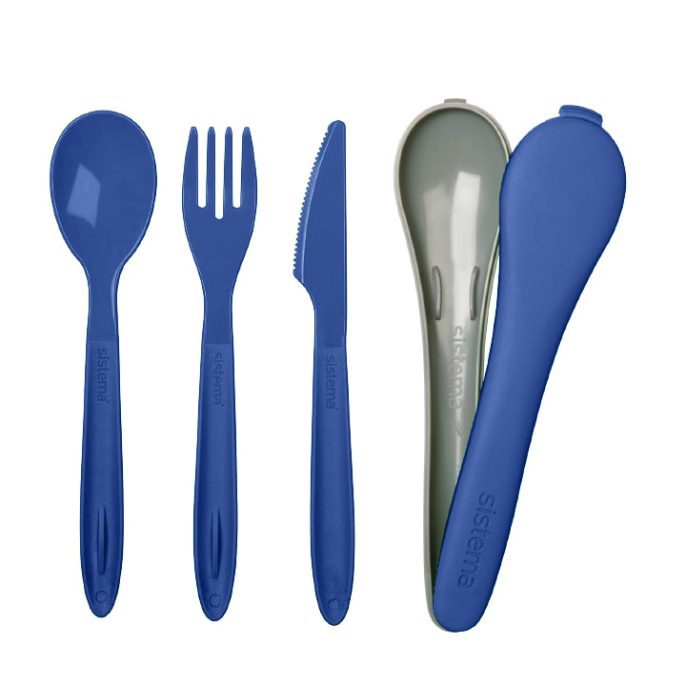 Cutlery To Go Donkerblauw