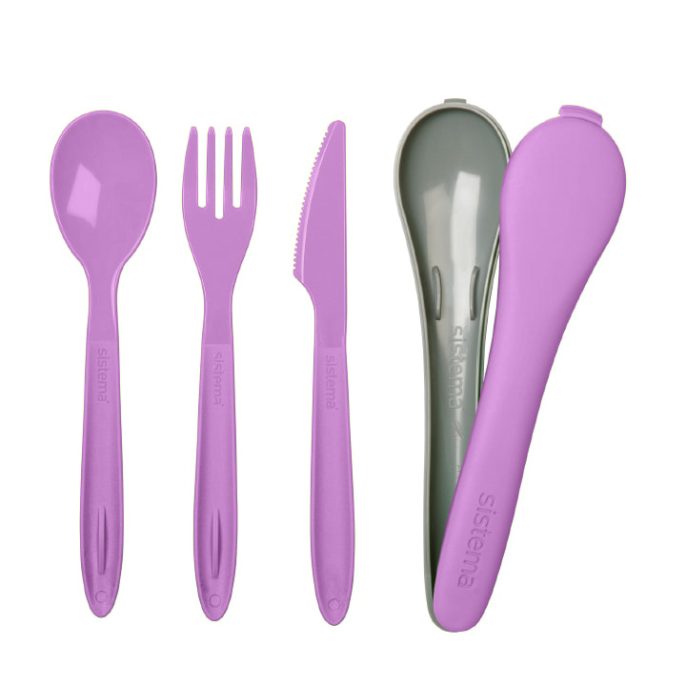 Cutlery To Go Lila