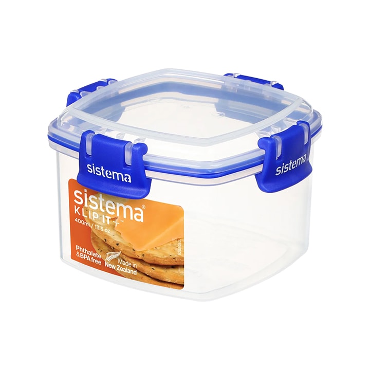 Sistema Klip It Plus Cracker Voorraaddoos 400ml Donkerblauw