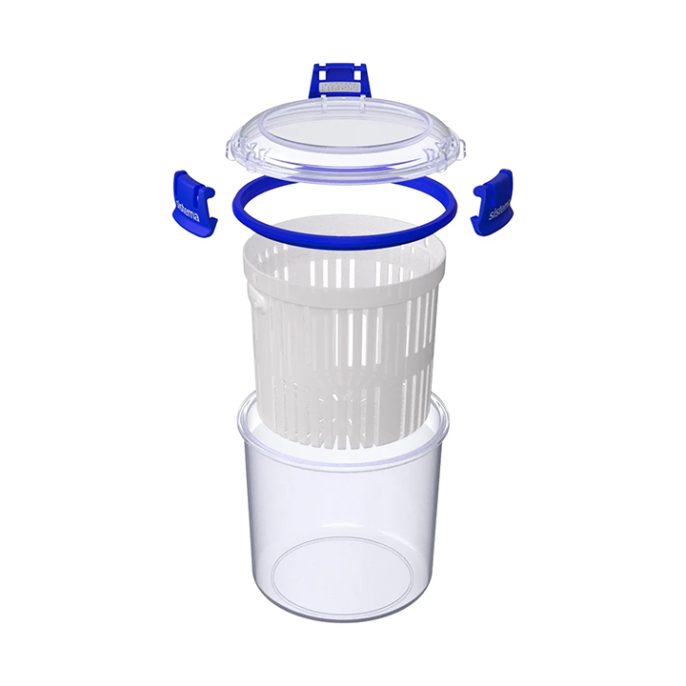 Sistema Klip It Plus Round 700ml Donkerblauw