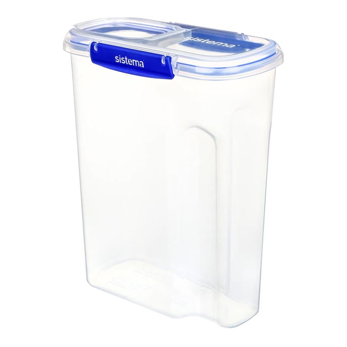Sistema Klip It Plus Cereal 4200ml Donkerblauw