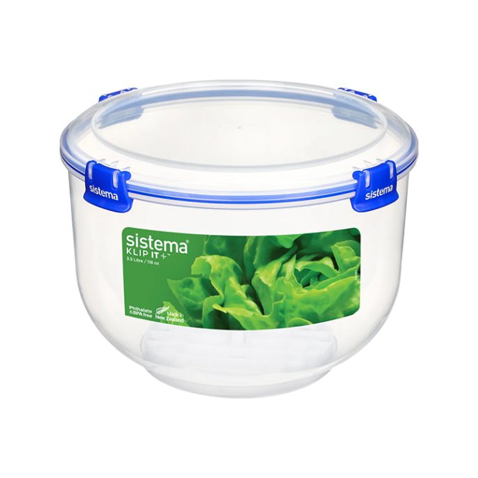 Sistema Klip It Plus Lettuce Crisper 3500ml Donkerblauw