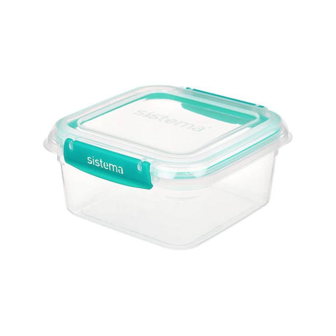 Sistema Klip It Plus Square 1150ml Minty Teal